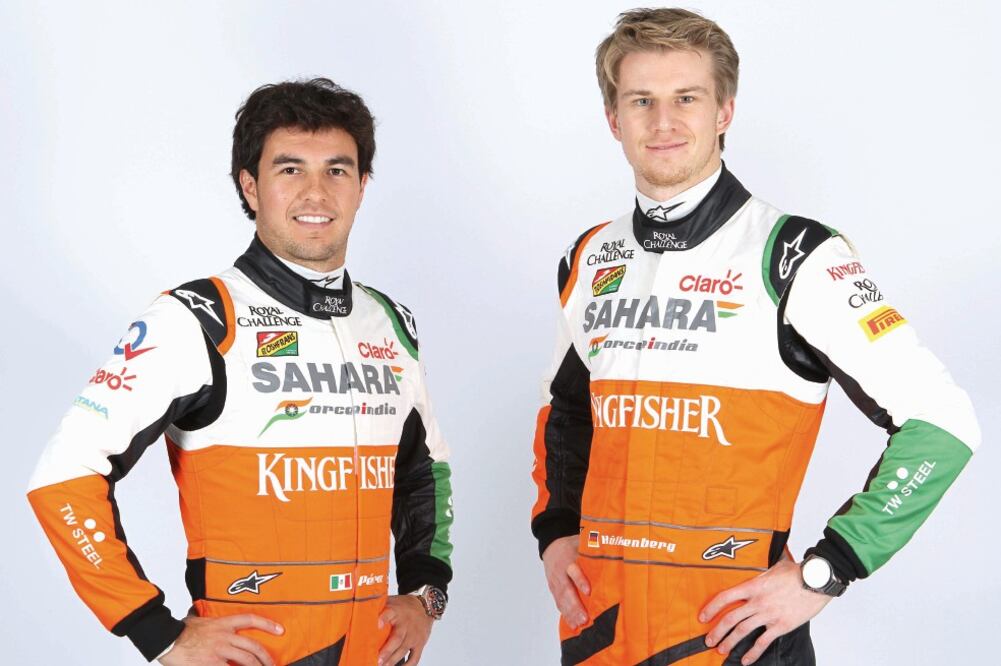 Hulkenberg es compañero de Pérez en Force India (SAHARA FORCE INDIA)