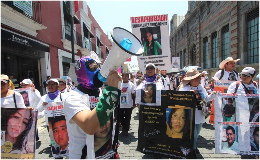 Desaparecidos en Puebla. Foto: Omar Contreras/ EL UNIVERSAL