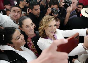 Sheinbaum asiste al lanzamiento de la Agencia Digital del estado de Baja California