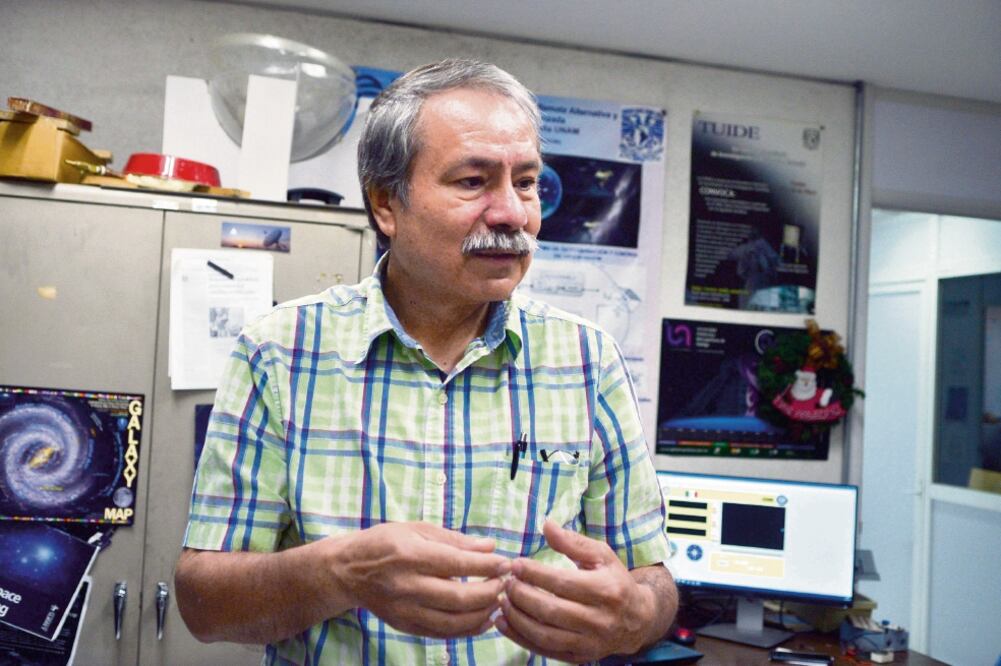 El investigador considera que en México no existe una cultura de patentes y exhorta a los investigadores mexicanos a generar tecnologías propias. Foto: CORTESÍA UNAM