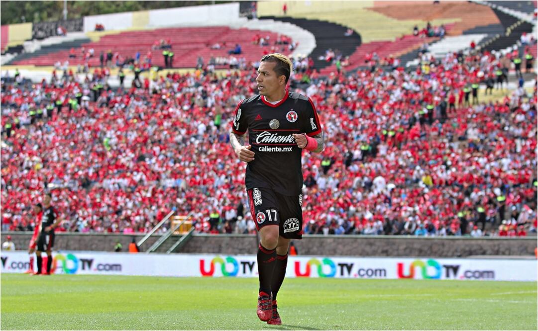 Imago7. Dayro Moreno con Xolos