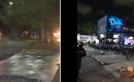 Balacera en zona de bares en Cancún deja un muerto y 6 heridos; hay un detenido
