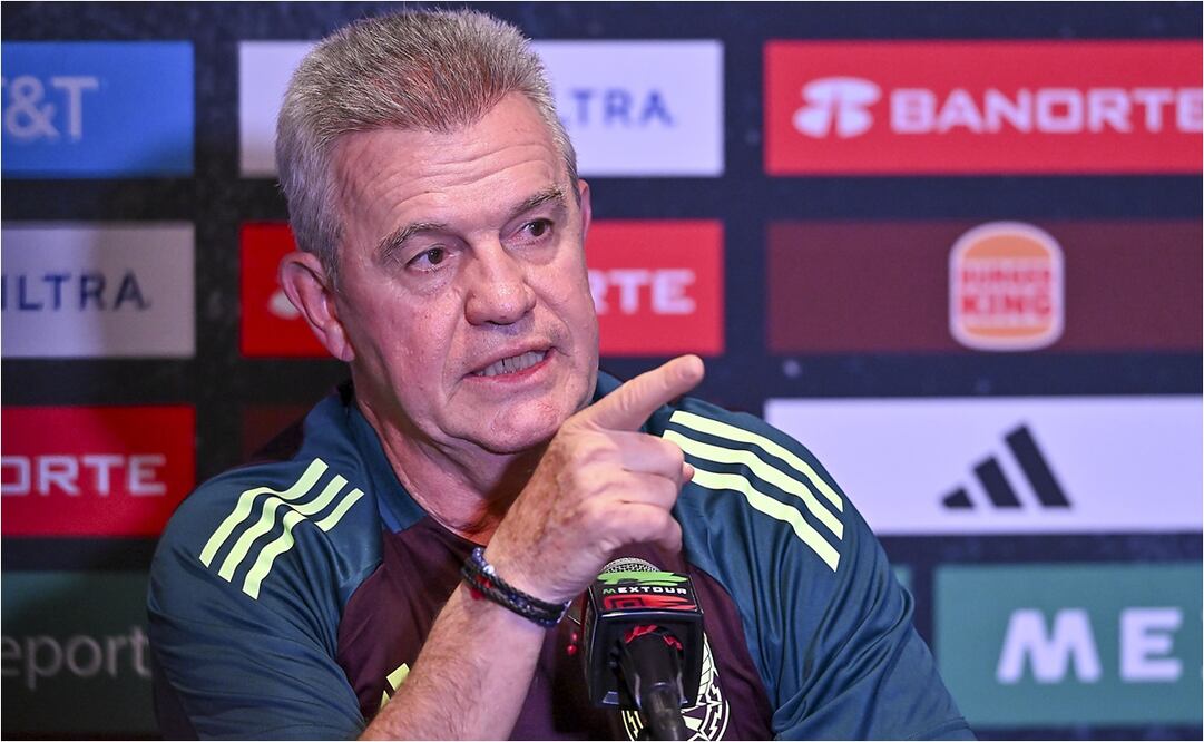 Javier Aguirre en conferencia de prensa. FOTO: IMAGO7