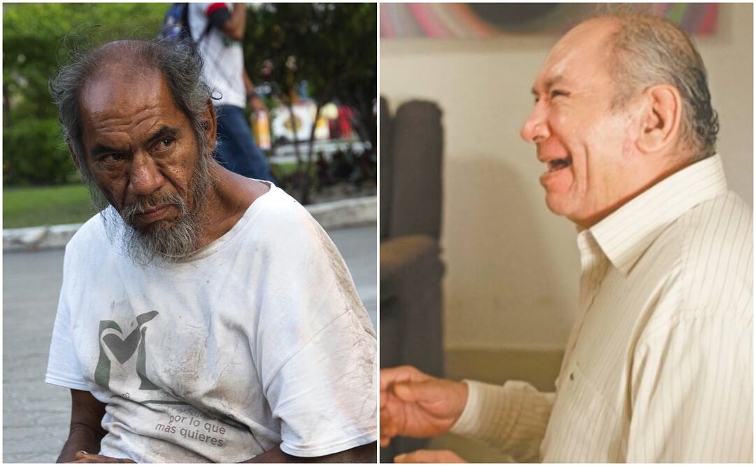 Por muchos años, Martín Sánchez vivió en las calles del centro de Ciudad Victoria y la gente le temía por sus arranques de ira. Foto: Cortesía / Roberto H. Galván