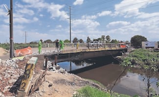 Cierran el Puente San Lorenzo por rehabilitación