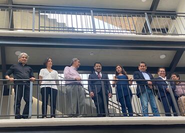 Martí Batres visita unidad habitacional en Miguel Hidalgo; en el lugar ocurrió una explosión hace más de 2 años