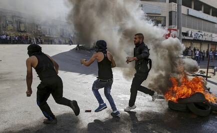 Palestinos chocan con fuerzas israelíes en Cisjordania