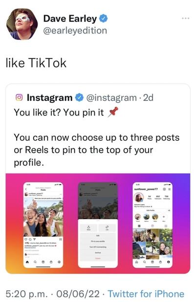 Cómo fijar en Instagram una publicación 