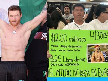 Canelo Álvarez le responde a un aficionado que lo retó en Las Vegas