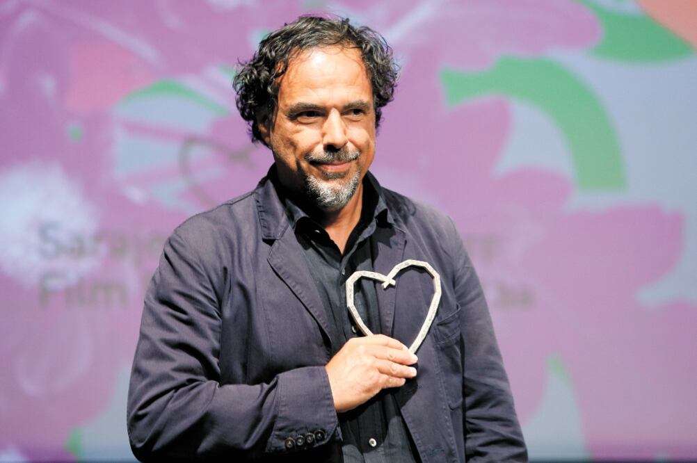 Iñárritu recibió el “corazón de honor de Sarajevo”. Foto/XINHUA