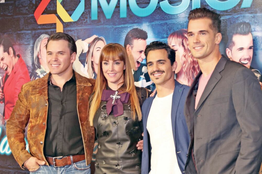 Raúl Sandoval, Fran Meric, Alberto Collado y Luja Duhart. Foto: JUAN CARLOS REYES. EL UNIVERSAL