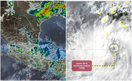 Tormenta tropical Dalila; ¿Qué estados serán los más afectados?