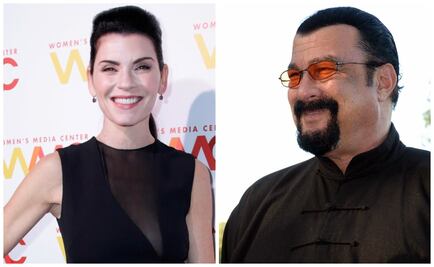 Actriz Julianna Margulie relata incómodo momento con Steven Seagal