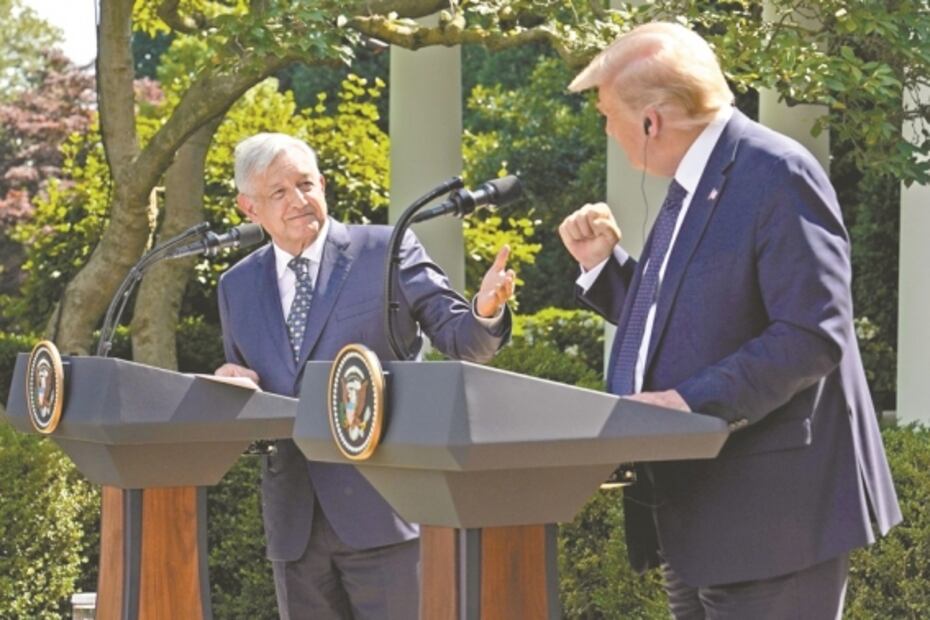 Quiero hacer grande a EU y AMLO a México, dice Trump a EL UNIVERSAL