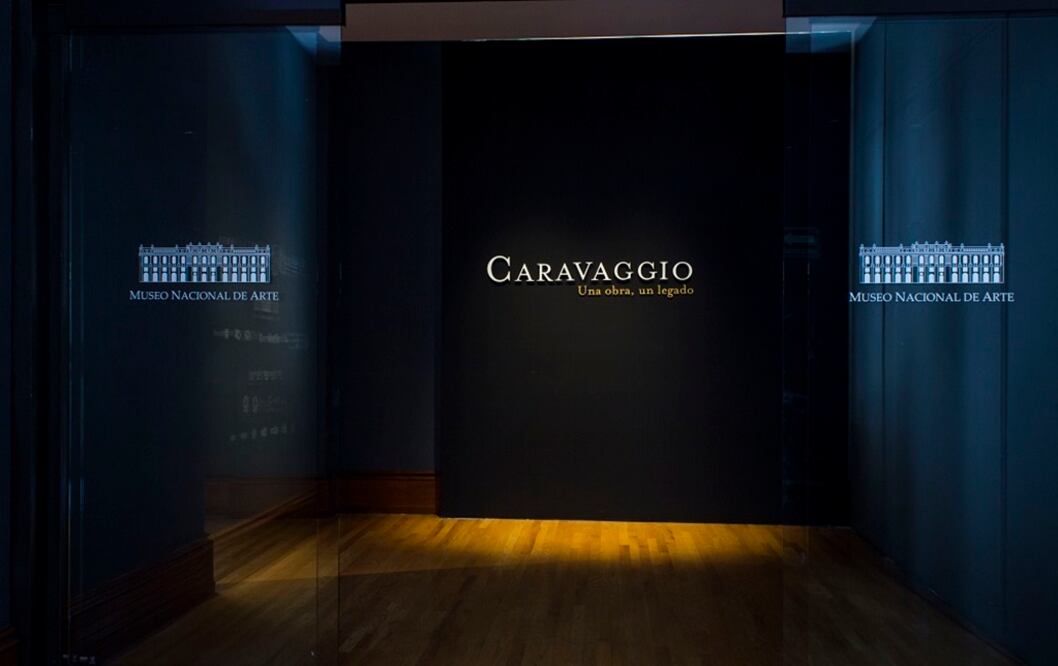 Entrada de la exposición Caravaggio. Una obra, un legado. Foto: Cortesía INBA