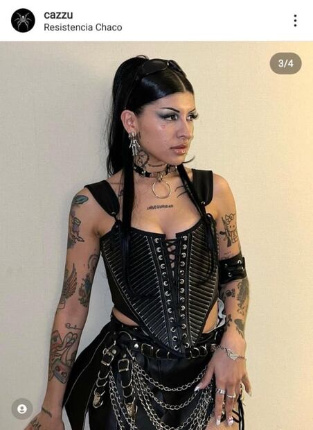 ¿Qué le pasó a Cazzu en el rostro?, la novia de Nodal desata polémica con estas fotos