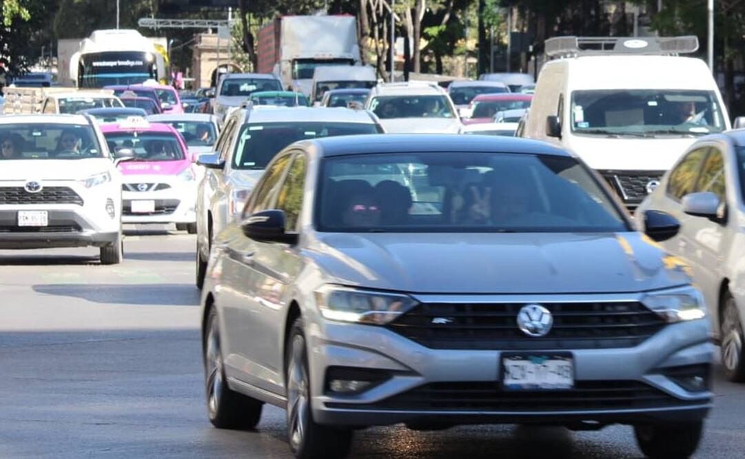 Hoy No Circula. Foto: Brenda Martinez/ EL UNIVERSAL