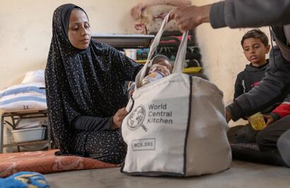 World Central Kitchen sigue sumando millones de alimentos cada día en Gaza