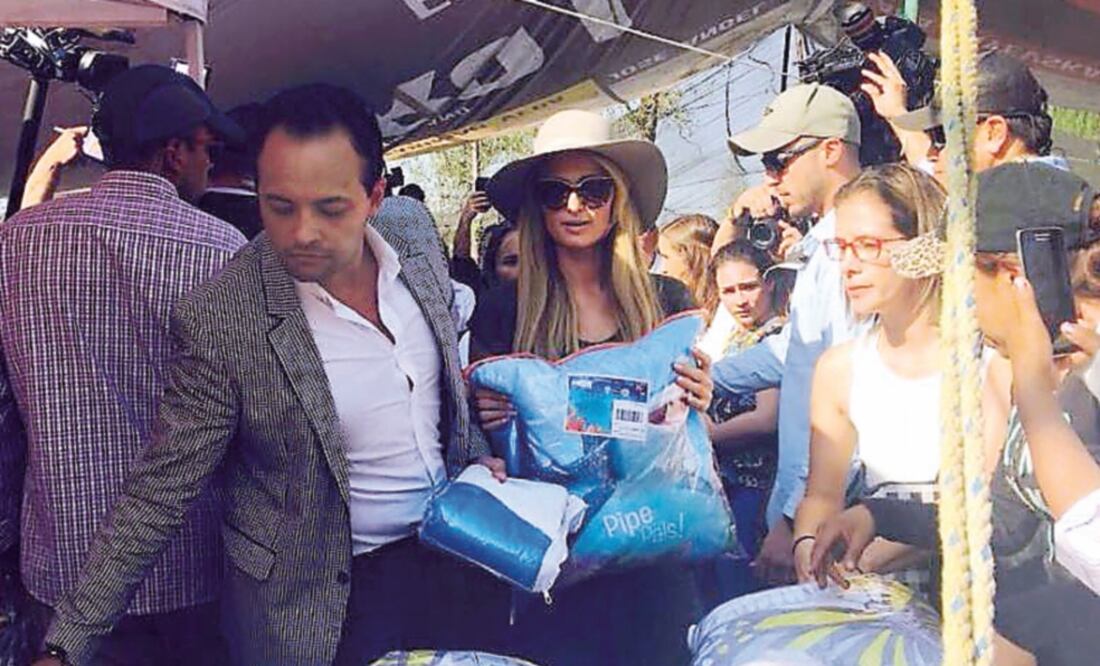 Convivencia. Entregó cobijas, ropa y juguetes, entre otras cosas, a damnificados del sismo en San Gregorio (FOTOS: CORTESÍA)