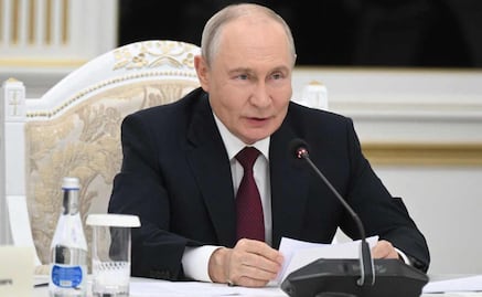 Putin niega que planee nueva campaña de movilización militar en Ucrania; "es un ataque informativo por parte del enemigo", dice