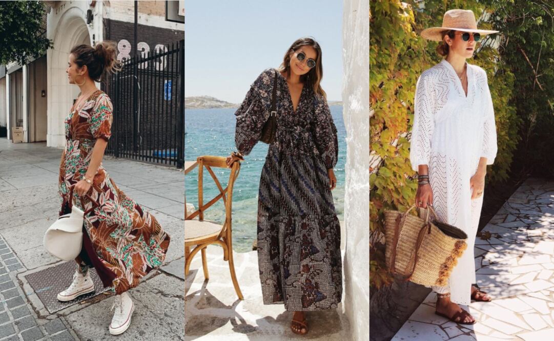 Luce magnifica este verano con los vestidos largos. Foto: Instagram