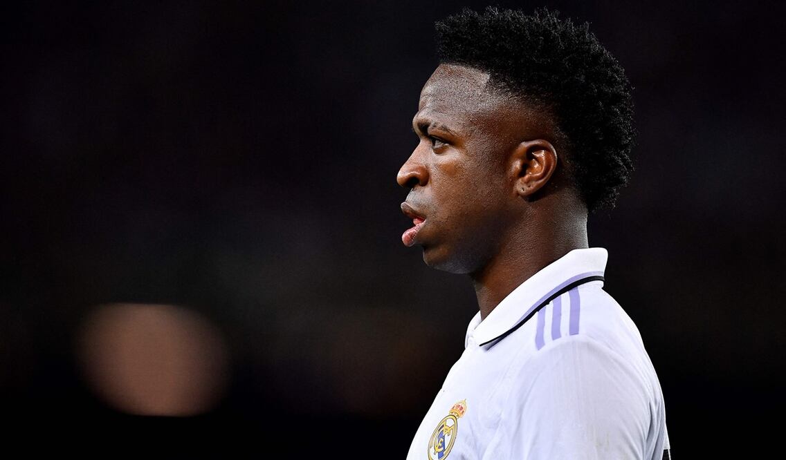 Vinícius Júnior en partido con el Real Madrid - Foto: AFP
