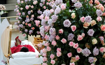 ​En velorio público dan último adiós a Aretha Franklin