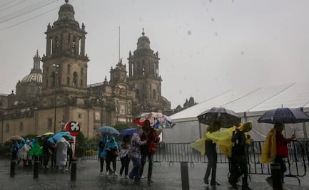 Clima CDMX: Se pronostican lluvias con intervalos de chubascos y posible caída de granizo hoy, 8 de agosto