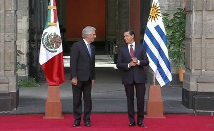Peña Nieto se reúne con el Presidente de Uruguay