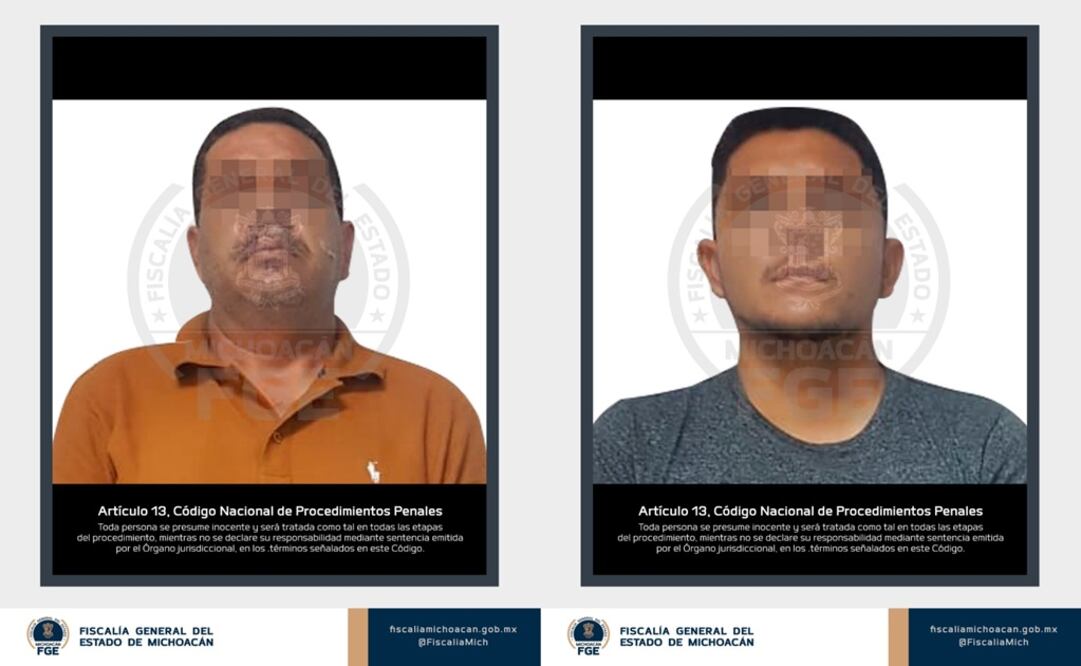 De acuerdo a la Fiscalía, uno de los detenidos, Enoc C, es hijo de Luis Cisneros y Ricardo C también su familiar. Foto: Especial