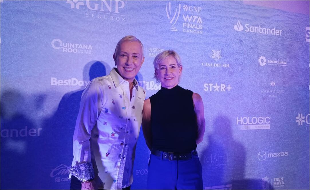 Martina Navratilova y Chris Evert no entienden las quejas de las tenistas en las WTA Finals FOTO: Arturo Sanguino - El Universal