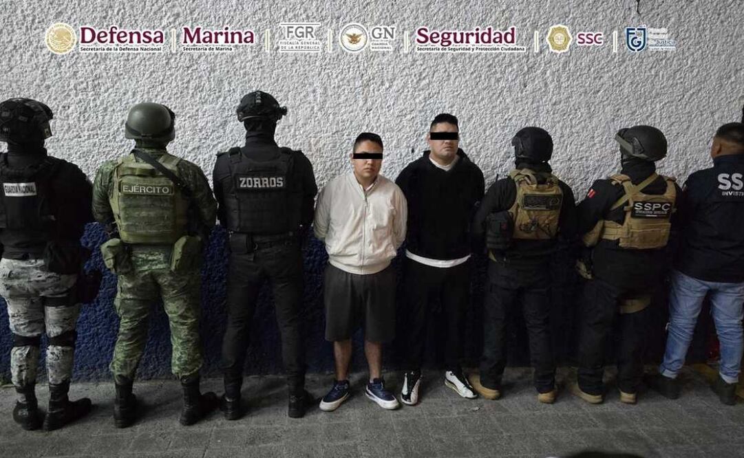 La SSPC informó que cumplimentaron cinco órdenes de aprehensión, dos por el delito de extorsión agravada en grado de tentativa y tres por Asociación delictuosa. Foto: SSPC
