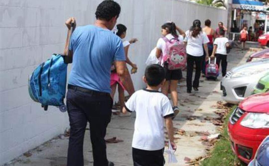 Estudiantes de educación básica (preescolar, primaria y secundaria), saldrán de vacaciones por el período de Semana Santa en Yucatán (11/04/2025). Foto: Especial