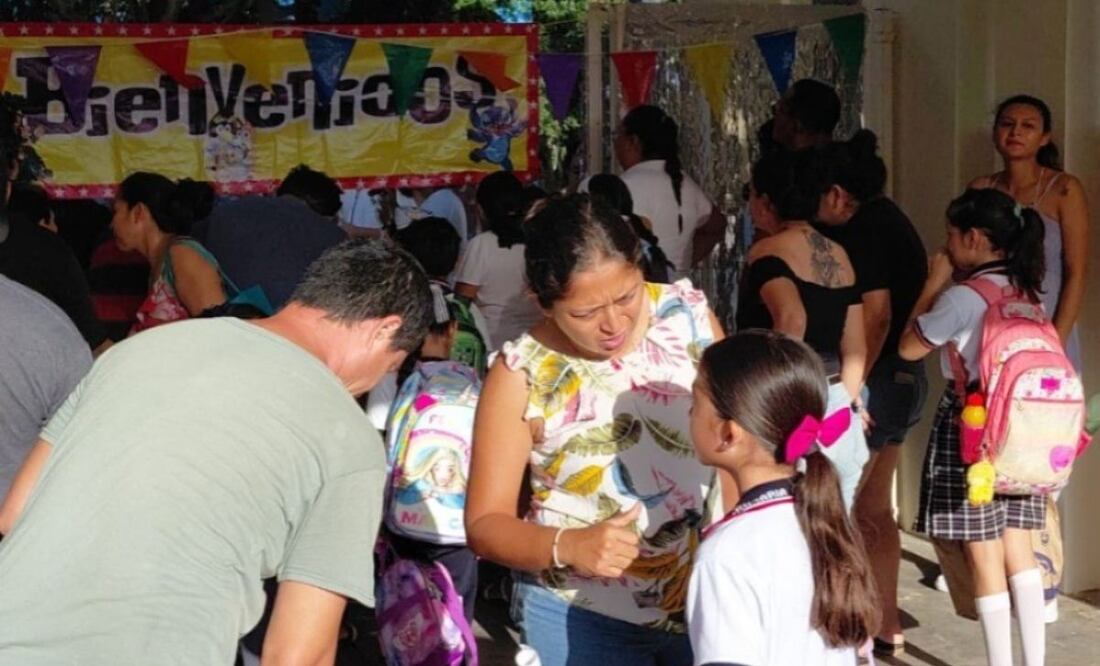 Arranca el ciclo escolar 2025-2026 (01/09/2025). Foto: Especial