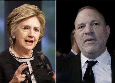 Hillary Clinton dice estar horrorizada por caso de acoso sexual de Weinstein