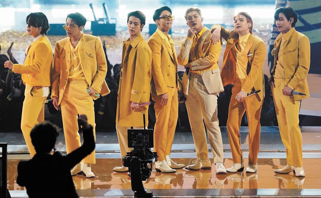 Entre los performances más esperados de la noche se encuentra el de BTS (foto), Olivia Rodrigo, Justin Bieber, John Legend y Billie Eilish.