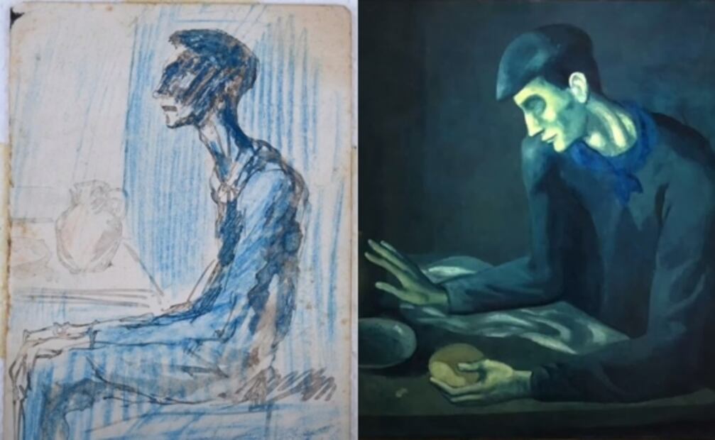La historia detrás de este dibujo de Picasso que se daba por perdido desde hace casi 100 años