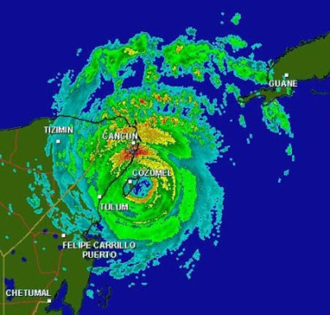 Los cinco huracanes que más daños han dejado a México