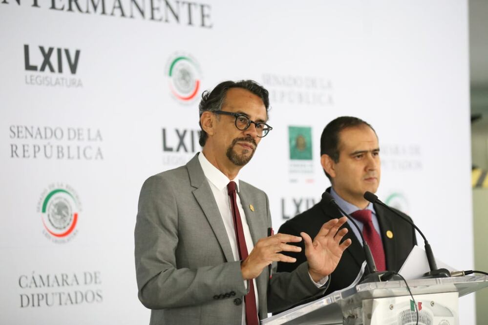 Diputados federales de Morena, Javier Hidalgo Ponce y Ernesto Palacios Cordero (ESPECIAL)