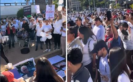 Video viral en Culiacán no era celebración por licencia de Rocha; imágenes son de marcha en 2025 