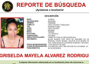 Exigen localización de Mayela Álvarez a nueve meses de su desaparición en NL