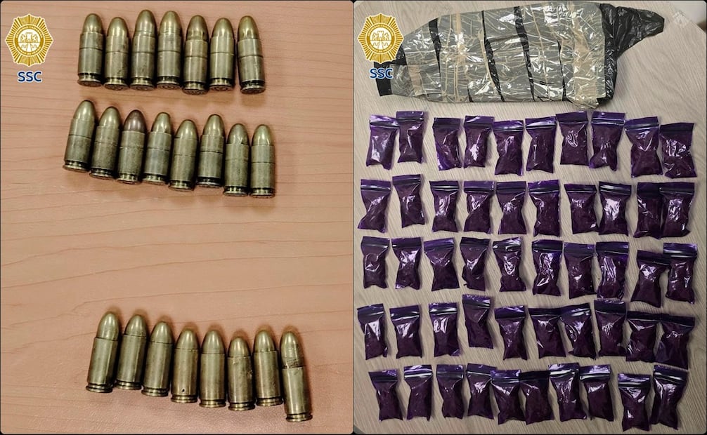 El detenido sería integrante del grupo delictivo Los Boby, dedicado a la venta y distribución de drogas en la zona norte de la CDMX. Foto: Secretaría de Seguridad Ciudadana