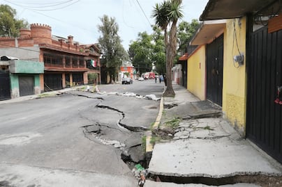 Casas inhabitables y grietas dejó el 19-S  en Tláhuac