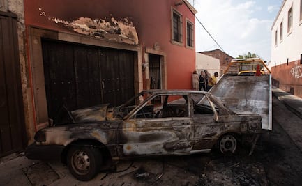 Violencia se extiende a Morelia; queman patrullas y autos particulares