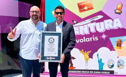 Volaris se convierte en la primera aerolínea mexicana en romper un Récord Guinness