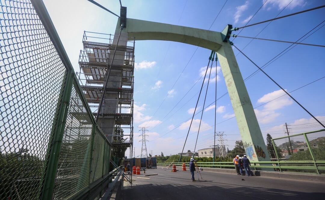 Reabre puente vehicular de avenida República Federal tras obras de rehabilitación en Iztapalapa. Foto: Luis Camacho