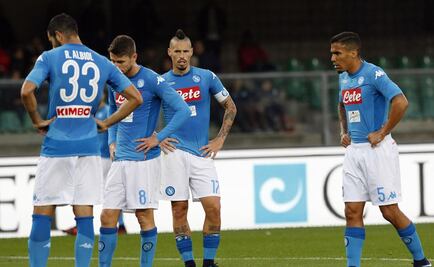 Napoli empata y acorta ventaja como líder