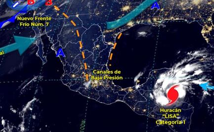 Huracán Lisa toca tierra en Belice