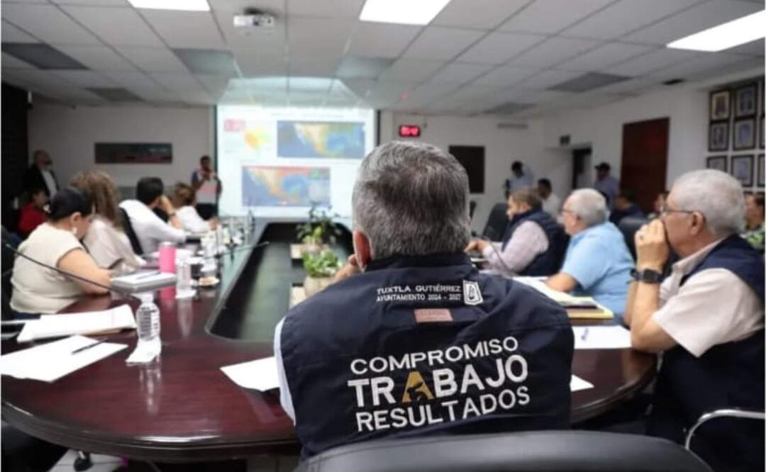 El Ayuntamiento de Tuxtla Gutiérrez lo preside Ángel Torres Culebro del parido Morena. (25/02/2025). Foto: Tomada de Instagram (torresangelc)