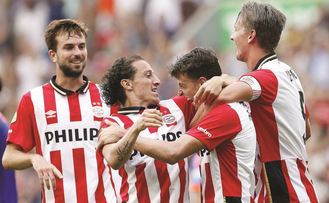 Andrés Guardado con el PSV. Foto: Xinhua